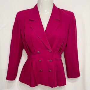 Vintage Vendredi Woman’s Fuchsia Blazer